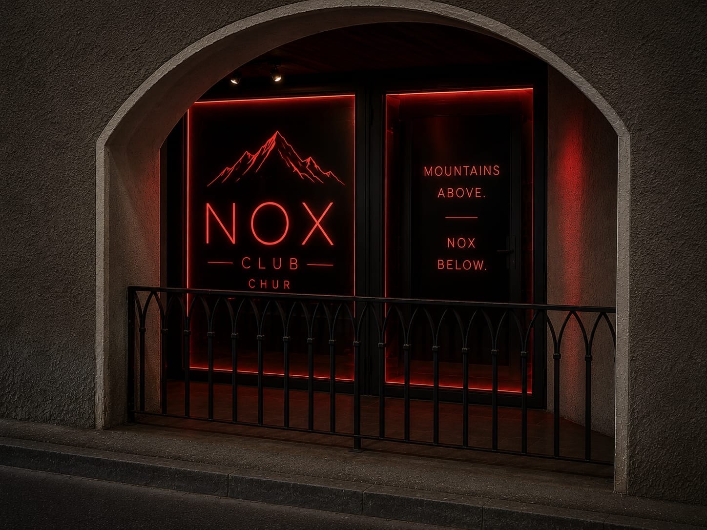 NOX Club Chur Eingang